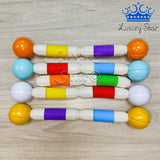 Sticks Magneticos Tubos Flexibles x18 Figuras Construcción