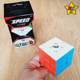 Rubiks 3x3 Super Speed Original Magnetico Stickerles Oficial Stickerless