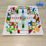 Tablero 2 en 1 Campo Magnetico Parques Juego Mesa Madera