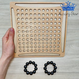Tablero 2 en 1 Campo Magnetico Parques Juego Mesa Madera