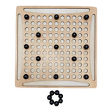Tablero 2 en 1 Campo Magnetico Parques Juego Mesa Madera
