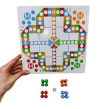Tablero 2 en 1 Campo Magnetico Parques Juego Mesa Madera