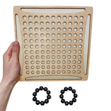 Tablero 2 en 1 Campo Magnetico Parques Juego Mesa Madera