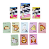 Taco Gato Cabra Queso Pizza Juego Cartas Agilidad Secuencias Español