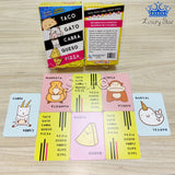Taco Gato Cabra Queso Pizza Juego Cartas Agilidad Secuencias Español