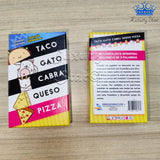 Taco Gato Cabra Queso Pizza Juego Cartas Agilidad Secuencias Español