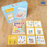 Tangram Tetris Madera Colores Perro Gato + Tarjetas Retos