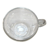 Taza Doble Fondo Vidrio Transparente 200 ML Cafe Bebidas