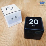 Temporizador Pomodoro Digital Cubo 15 20 30 60 Min Estudio O Negro Cubo