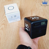 Temporizador Pomodoro Digital Cubo 15 20 30 60 Min Estudio O Negro Cubo