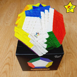 Teraminx Yuxin Megaminx 7x7 Cubo Stickerless Sculpture