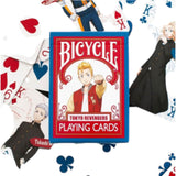 Cartas Poker Tokyo Revengers Bicycle Rojo Azul Coleccion