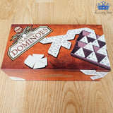 Domino Triangular Alta Calidad Fichas Pesadas Juegos Familia