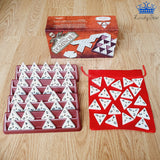 Domino Triangular Alta Calidad Fichas Pesadas Juegos Familia