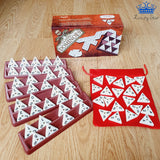 Domino Triangular Alta Calidad Fichas Pesadas Juegos Familia