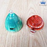 Trompo 5 Estrellas Metalizado Cuerda Accesorios Trucos Juego