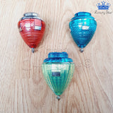 Trompo 5 Estrellas Metalizado Cuerda Accesorios Trucos Juego
