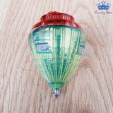 Trompo 5 Estrellas Metalizado Cuerda Accesorios Trucos Juego