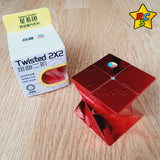 Twisted 2x2 Diansheng Metalizado Torcido Espejo Brillante