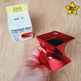 Twisted 2x2 Diansheng Metalizado Torcido Espejo Brillante