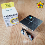 Twisted 2x2 Diansheng Metalizado Torcido Espejo Brillante