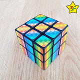 Mirror Unequal Arcoiris Cubo 3x3 Modificación Puzzle