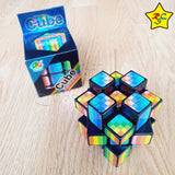 Mirror Unequal Arcoiris Cubo 3x3 Modificación Puzzle