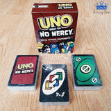 Cartas Uno No Mercy Brutal Juego De Mesa Familia Amigos Generico
