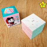 Cubo Qiyi 3x3 Neon Warrior Pastel Speedcube Macaron Stickerless Mate