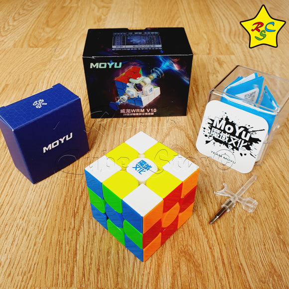 Weilong V10 Cubo 3x3 Maglev Speed Magnetico Ballcore Moyu