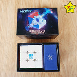 Weilong V10 Cubo 3x3 Maglev Speed Magnetico Ballcore Moyu