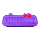 Cartuchera Pop It Goma Antiestres Burbujas Cartera Colores