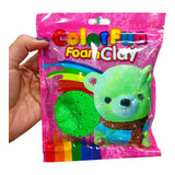 Foamy Moldeable Plastilina Colores Figuras Manualidades