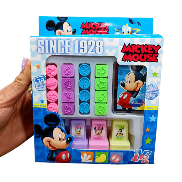 Kit Sellos Infantiles Goma Regalo Juego Niños Y Niñas