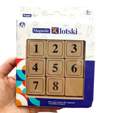Puzzle 2d Klotski Cuadrado Magnético Números Rompecabezas