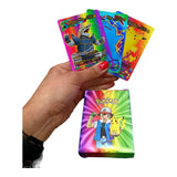 Baraja Pokemon Cartas Metalizadas Coleccionables Premium x 55 Cartas