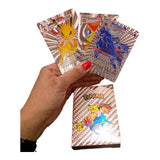 Baraja Pokemon Cartas Metalizadas Coleccionables Premium x 55 Cartas