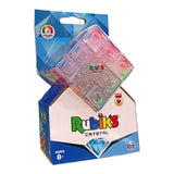 Cubo Rubik's 3x3 Crystal Hasbro Original Transparente Color