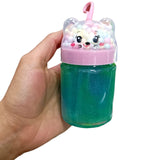 Slime Pepas Osos Gatos Colores Brillante Plastilina Escarcha