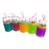 Slime Pepas Osos Gatos Colores Brillante Plastilina Escarcha