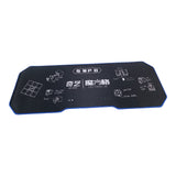 Tapete Cubo Stackmat Grande Qiyi Speed Negro Azul