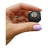 Pin Cubo Rubik 3x3 Derretido Prendedor Ropa Accesorio