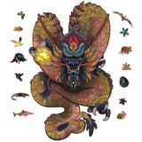 Rompecabezas Animales Figuras Madera Siluetas Formas Colores