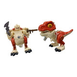 Juguete Dinosaurio Transformer Metalico Robot Accesorios