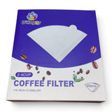 Filtro Papel Cafe V60 2 a 4 Cups x40 Unidades