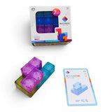 Cubo Soma Magnetico + Tarjetas Puzzle Reto Mental