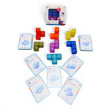 Cubo Soma Magnetico + Tarjetas Puzzle Reto Mental