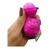 Balsamo Labial Cerdito Colores Hidratante Labios Lip Balm
