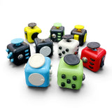 Fidget Cube Antiestrés Juguete Sensorial 6 En 1 Multicolor