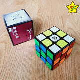 Cubo 3x3 Yulong Magnetico Negro Yj Moyu Speedcube